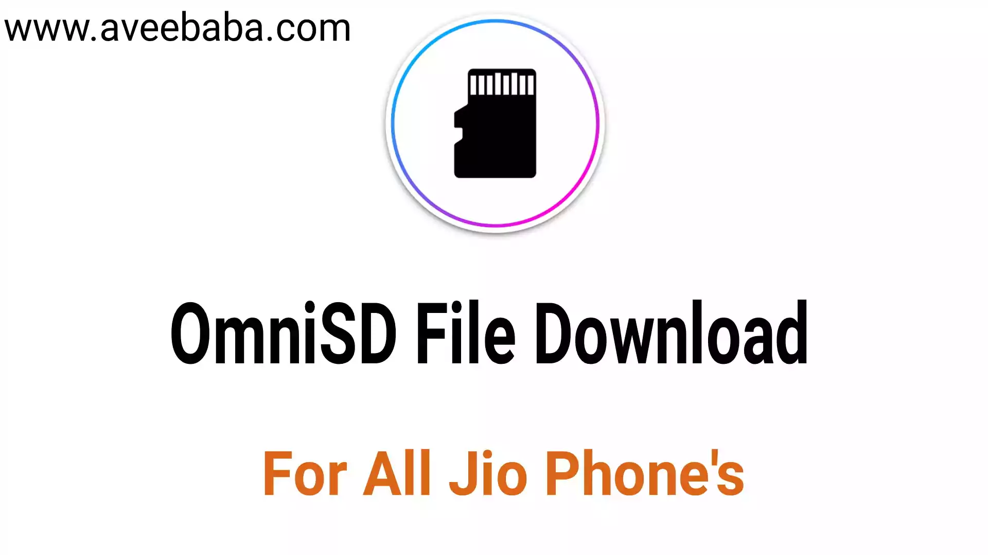 100% Working Omnisd App Download For Jio Phone - Avee Baba