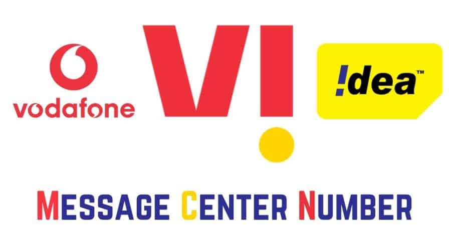 vi message center number
