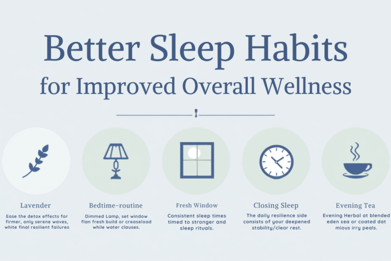 Guide to Better Sleep Habits for Improved Overall Wellness