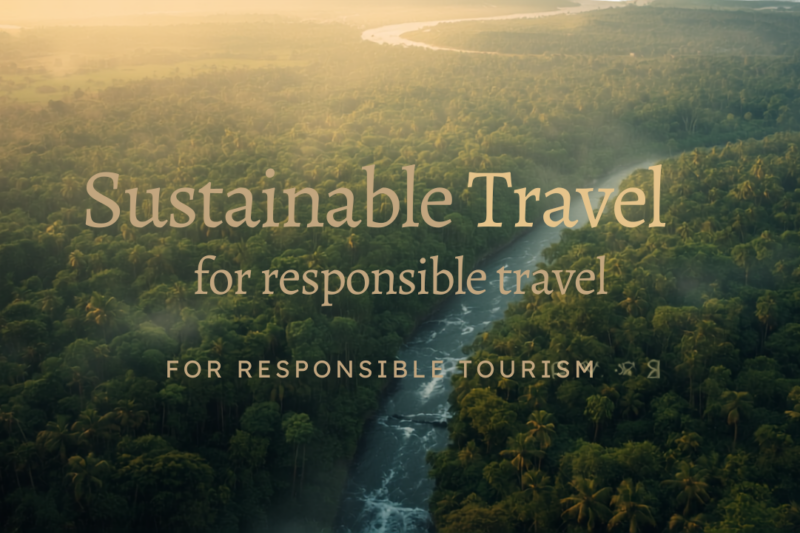 Guide to Sustainable Travel for Responsible Tourism