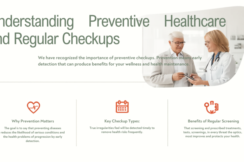 Guide to Understanding Preventive Healthcare and Regular Checkups